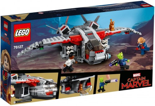 Lego Captain Marvel and The Skrull Attack 76127