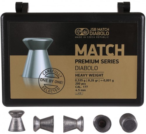 JSB Match Premium Heavy 4.5 mm 0.535 g 200 pcs