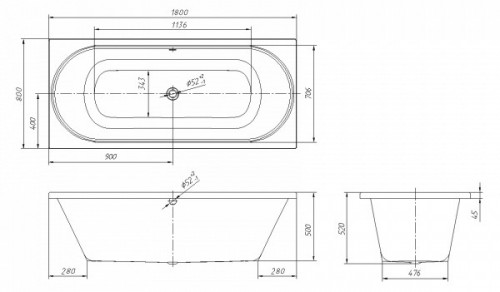 Volle Oliva 180x80