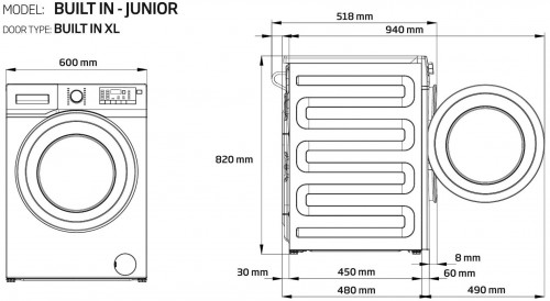 Beko WITV 8712 X0W