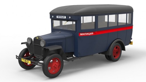 MiniArt Passenger Bus GAZ-03-30 (1:35)