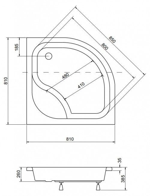 Besco Diper I 80x80