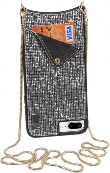 Becover Glitter Wallet Case for iPhone 6/6S/7/8 Plus