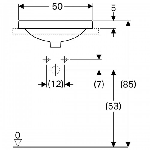 Geberit VariForm 50 500713012