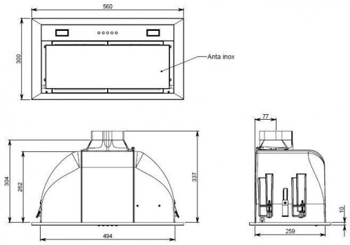 Falmec Built-in Max 50