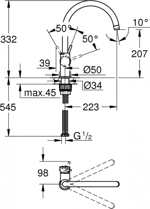 Grohe BauClassic New 31234