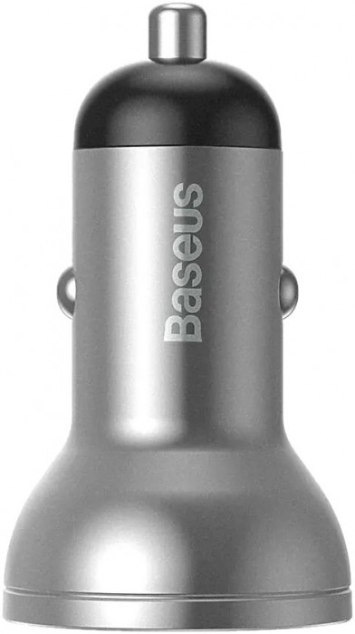 BASEUS Digital Display Dual USB 4.8A Car Charger 24W