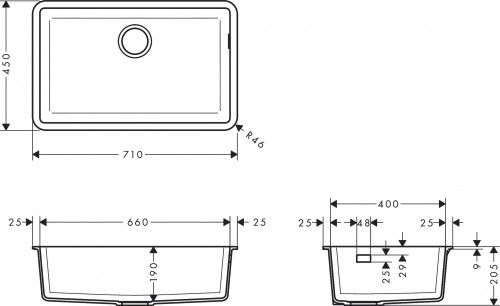 Hansgrohe S51 S510-U660 43432