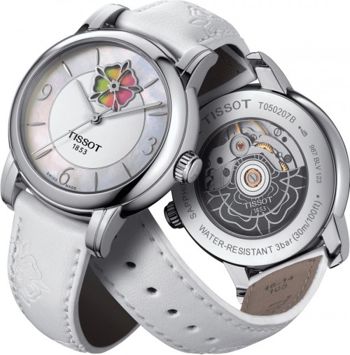 TISSOT Lady Heart Flower Powermatic 80 T050.207.17.117.05