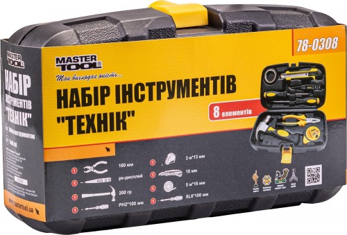 Упаковка Master Tool 78-0308