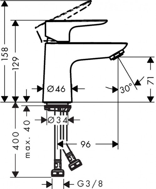 Hansgrohe Talis E 71702000