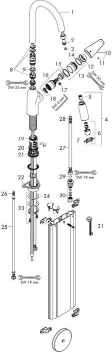 Hansgrohe Focus M42 71820000