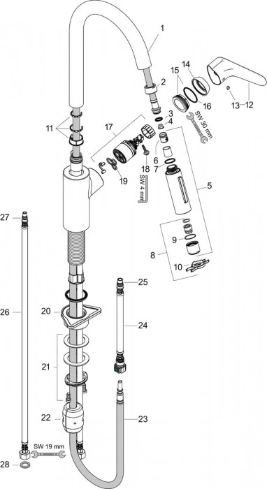 Hansgrohe Focus M41 31833000