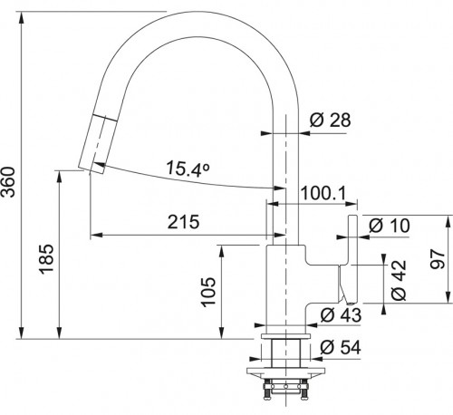 Franke Lina Pull Out 115.0626.051