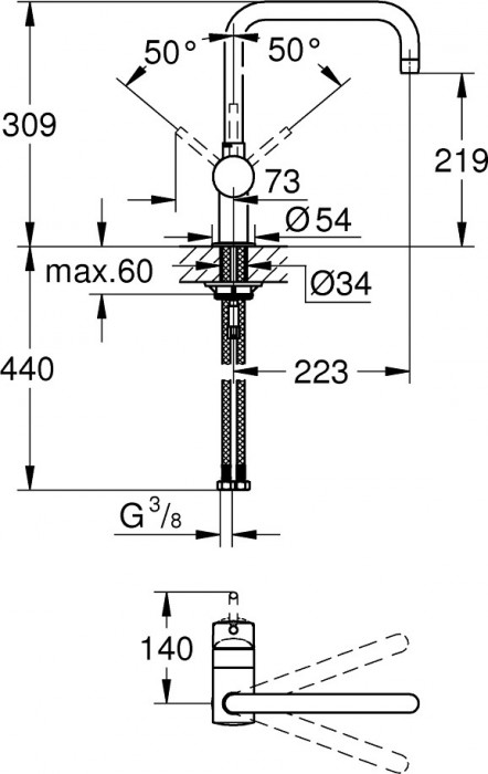 Grohe Vento 30429000