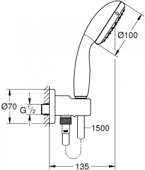 Grohe Grohtherm SmartControl 26416SC1