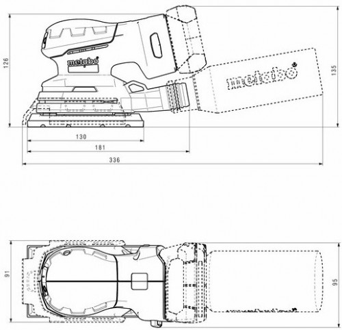 Metabo PowerMaxx SRA 12 BL