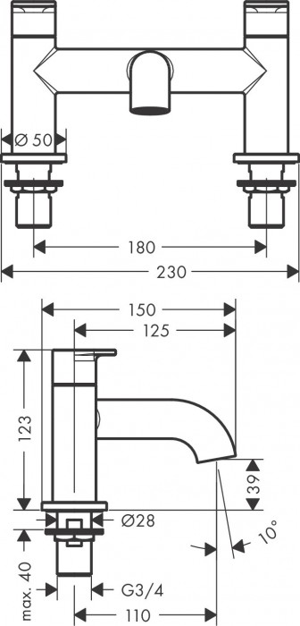 Hansgrohe Vernis Blend 71442000