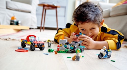 Lego Fire Rescue and Police Chase 60319