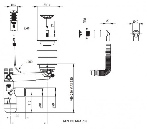 Deante Capella ZSC GX2C