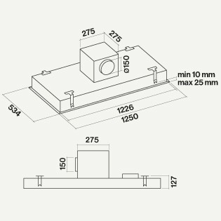 Falmec Skema 120/1300