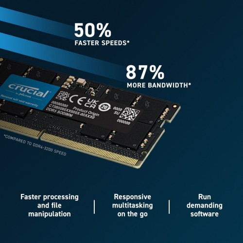 Crucial DDR5 SO-DIMM 2x32Gb