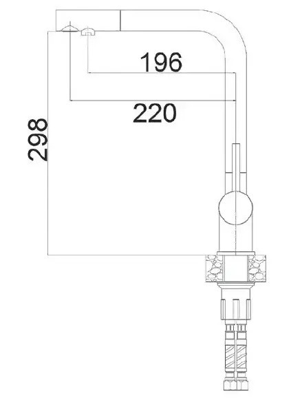 Fabiano FKM 31.40 SS Inox 8231.401.0070