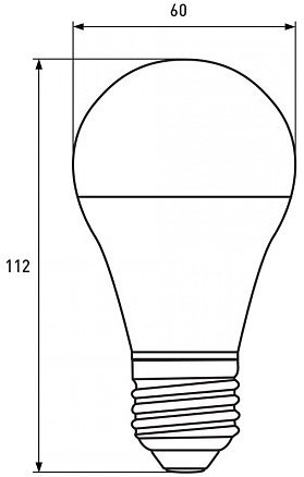 Eurolamp LED EKO A60 10W 3000K E27