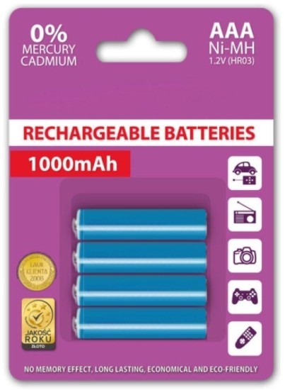 Esperanza 4xAAA 1000 mAh