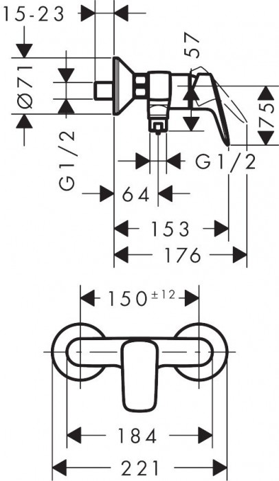 Hansgrohe Logis 20200007