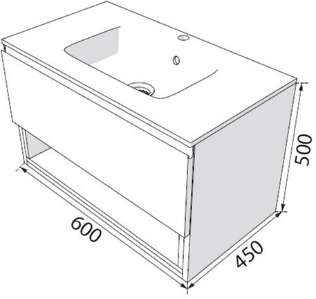 Radaway Modern 60 M02060-02-02