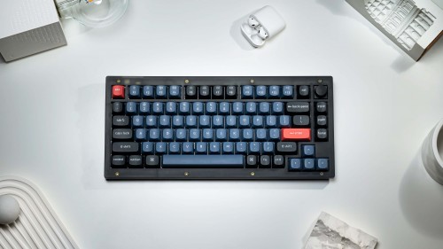 Keychron V1 Knob RGB Gateron G Pro (HS) Blue Switch