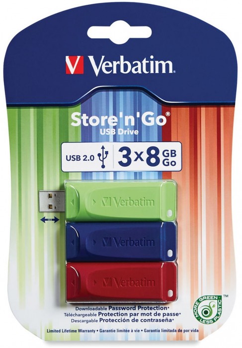 Verbatim Store n Go 3x8Gb