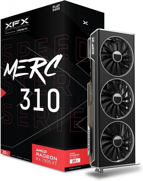 XFX Radeon RX 7900 XT Speedster Merc 310 Black