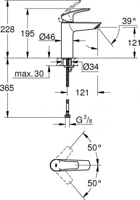 Grohe Eurosmart UA123246M0