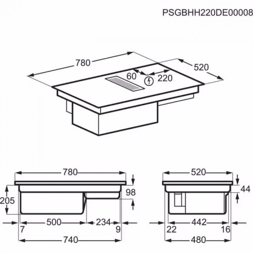 AEG CCE 84543 FB