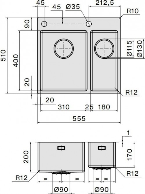 Falmec Garda 3118 SGA3118F.00#SSF