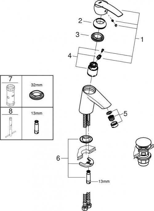 Grohe Vitalio Start 32278551