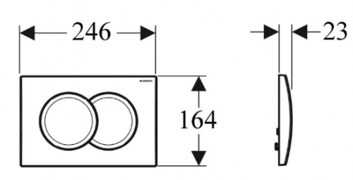 Geberit Duofix Pro 20 118.315.21.2