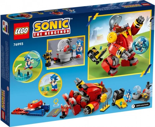 Lego Sonic vs. Dr. Eggmans Death Egg Robot 76993