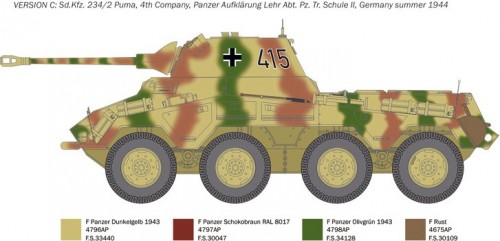 ITALERI Sd.Kfz. 234/2 Puma (1:35)