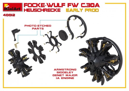 MiniArt Focke Wulf FW C.30a Heuschrecke. Early Prod (1:35)