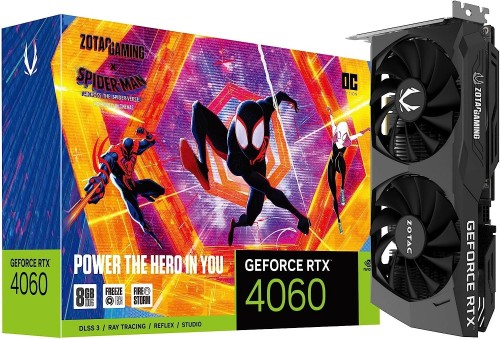 ZOTAC GeForce RTX 4060 8GB OC Spider-Man