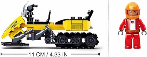 Sluban Snowmobile M38-B0951
