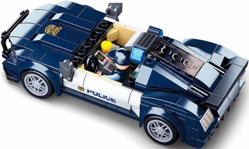 Sluban Police Car M38-B1063