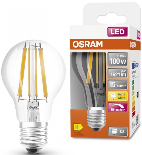 Osram Classic A100 Dim 11W 2700K E27