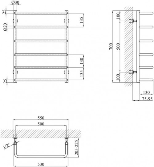 KRONER Skoba 530x700 CV018525