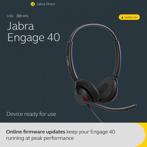 Jabra Engage 40 Stereo USB-A MS