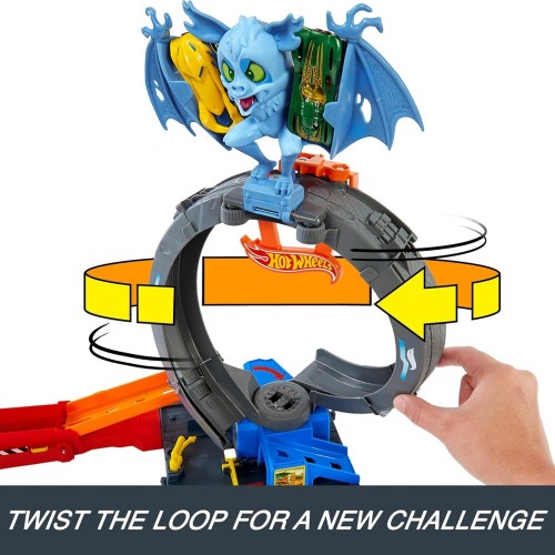 Hot Wheels Bat Loop Attack HTN78