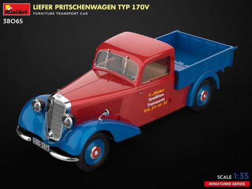 MiniArt Liefer Pritschenwagen Typ 170V. Furniture Transport